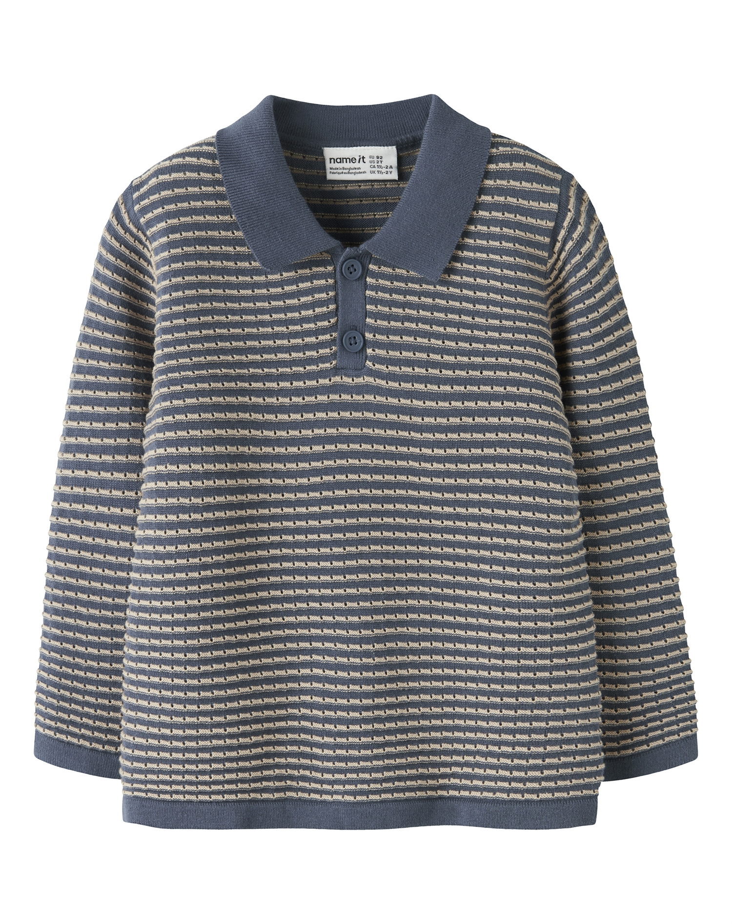 Name it - NMMKetan Strik Polo - Vintage Indigo